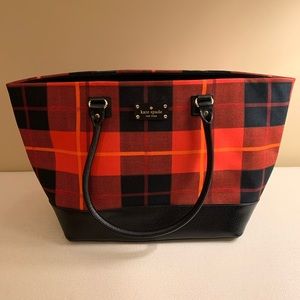 Kate Spade Plaid Tote